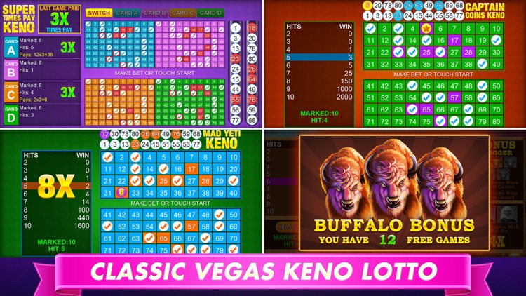 Keno Casino - Vegas Keno Games screenshot-4