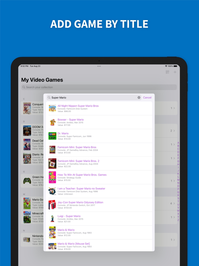 LuckyGame Track Video Games