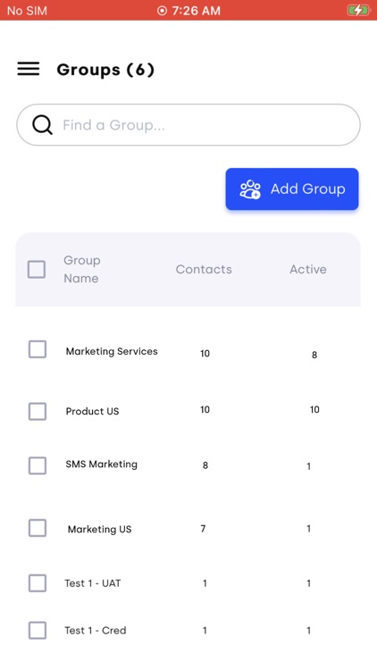 Falkon SMS screenshot-5