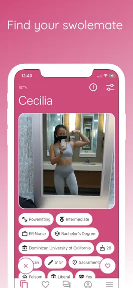 Game screenshot Spotter: Find Your Swolemate hack