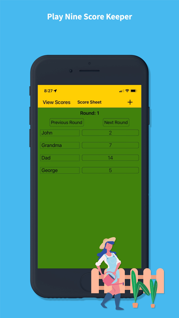 PlayNine Scorekeeping App