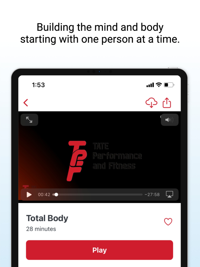 TATE PERFORMANCE AND FITNESS