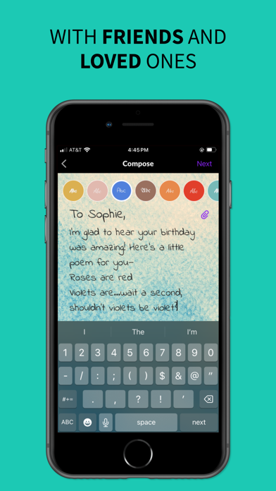 Raven: Slow Messaging Screenshot