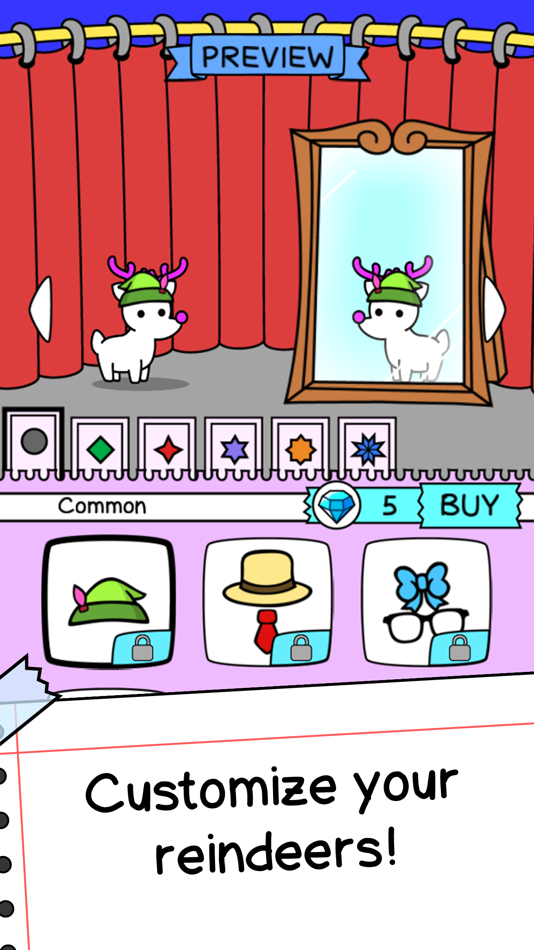 #3. Reindeer Evolution: Idle Game (iOS) Podle: TPG TECNOLOGIA DA INFORMACAO LTDA