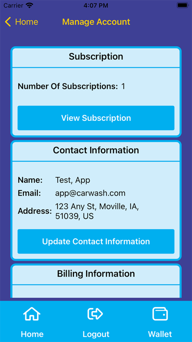 Splash-N-Dash Car Wash Screenshot