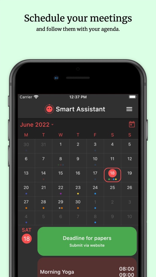 #4. Smart Assistant . (iOS) 由: Ali Cem Catal