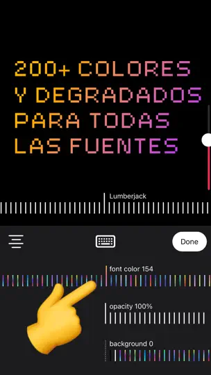 Captura de pantalla de Agregar Texto A Las Fotos en iPhone 4