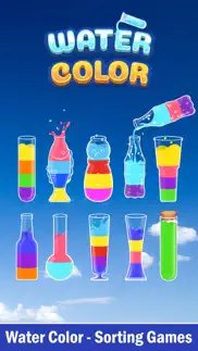 water color - sorting games iphone screenshot 1