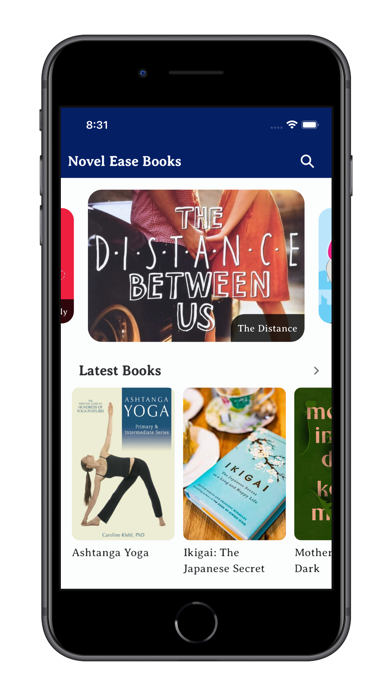 Novel Ebook Reader Screenshot