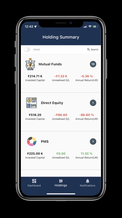 Aroha Capital Screenshot