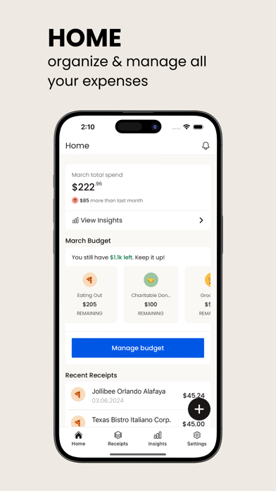 Kepit Money: Receipt Scanner Screenshot