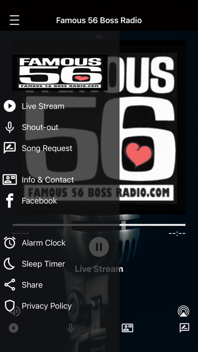 Famous 56 Boss Radio Screenshot