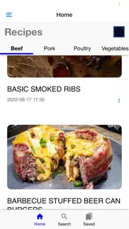 boss smokeit grill recipes iphone screenshot 2