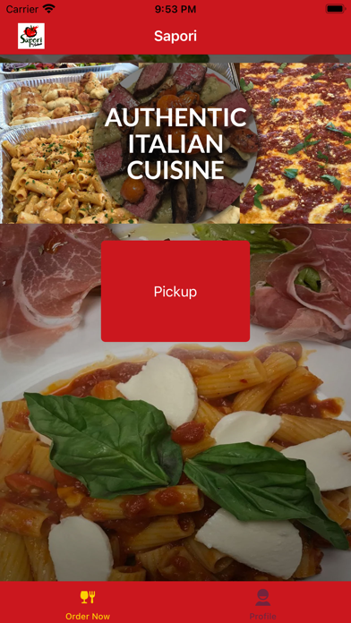 Sapore By Antonio Screenshot