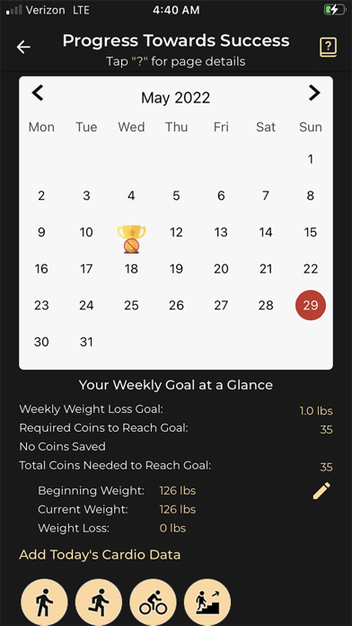 REACH Fitness and Nutrition Screenshot