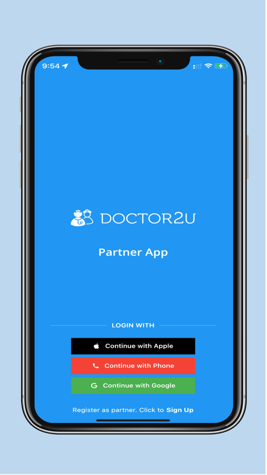 Doctor2U Partner - 3.3.9 - (iOS)