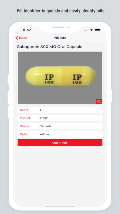 Drug Identifier & Drug Search Screenshot