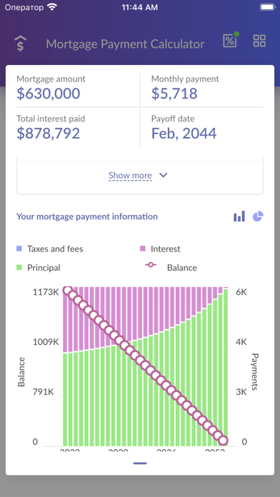 Mortgage+: Payment Calculator Screenshot