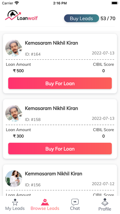 Loanwolf Agent Screenshot