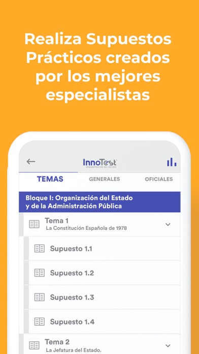 InnoTest Administrativo Estado Screenshot