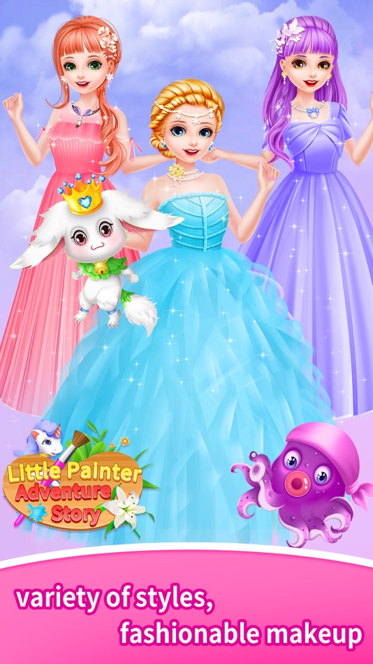 Little Painter Dress Up Story - 1.6 - (iOS)