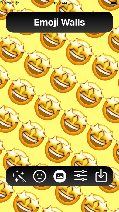 Emoji Walls - Wallpaper Makerのおすすめ画像1