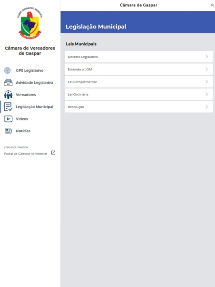 Câmara Municipal de Gaspar