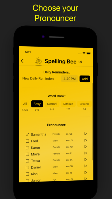 English Spelling Bee Appのおすすめ画像4