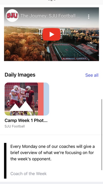 sideline: teams & fans