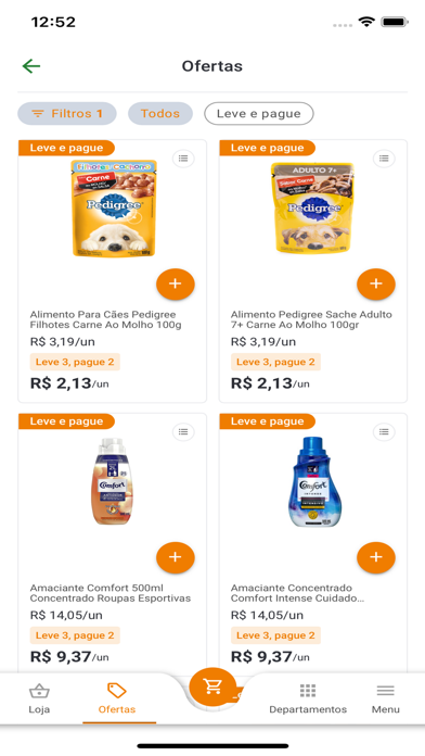 Supermercado Pinheiro Screenshot