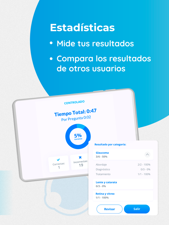 Reto Oftalmología iPad screenshot 2 - Medical app