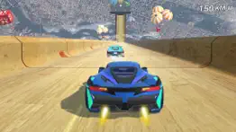 super hero mega ramp car stunt iphone screenshot 4