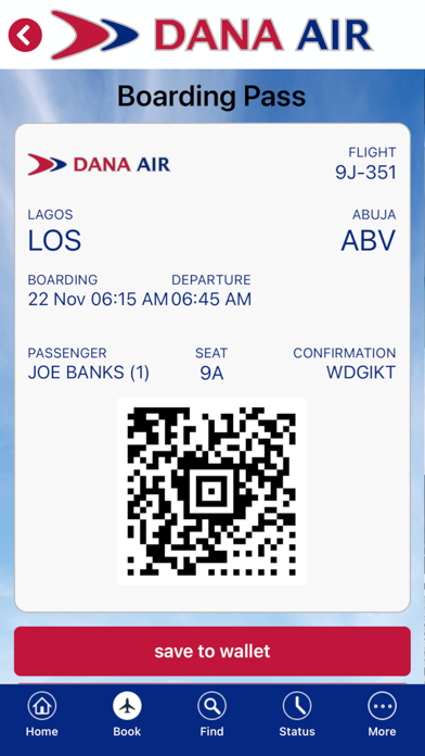 Fly DanaAir Screenshot
