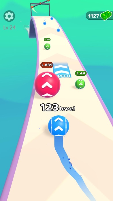 Level Up Balls! Screenshot