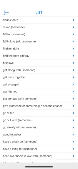Game screenshot Love idioms in English mod apk