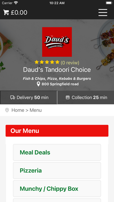 Daud's Tandoori Choice Screenshot