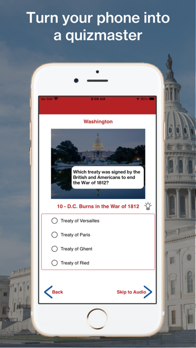 Washington DC Scavenger Hunt Screenshot