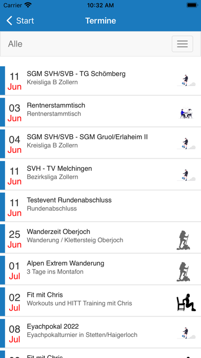 Sportverein Heiligenzimmern Screenshot