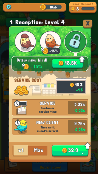 Idle Birds City Tycoon Game Screenshot