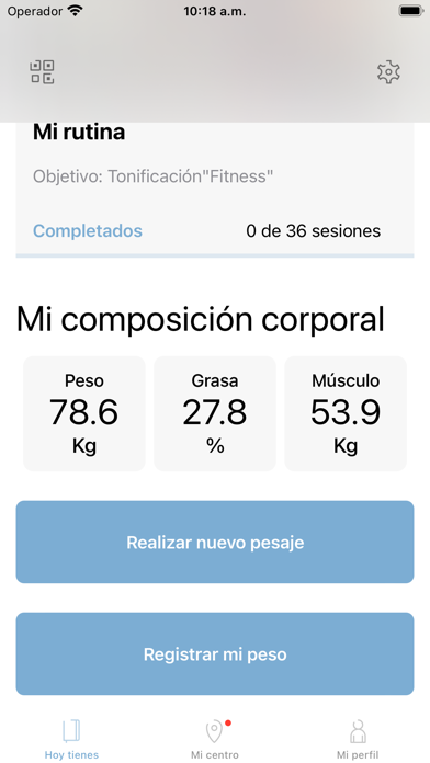 Century Fitness Screenshot