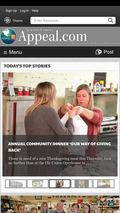Newton County Appeal Screenshot