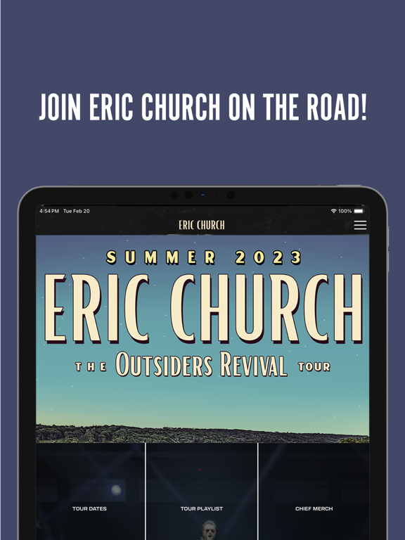 Screenshot #4 pour Eric Church Official