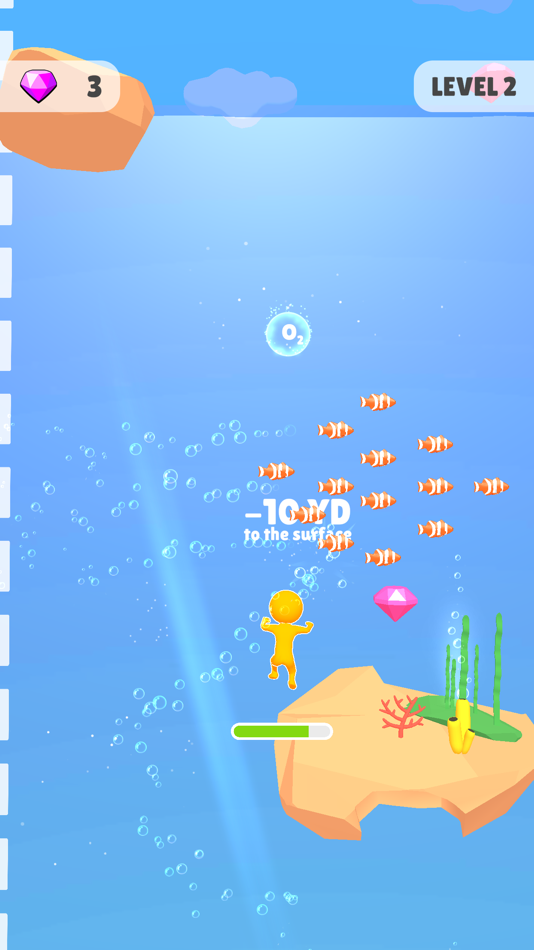#3. Underwater Run 3D (iOS) 由: BOOM GAMES YAZILIM VE TICARET ANONIM SIRKETI