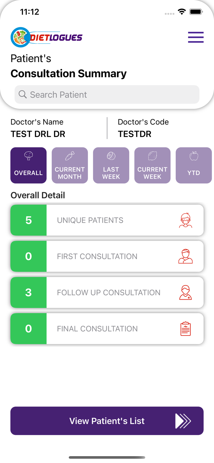Dietlogues for Doctor