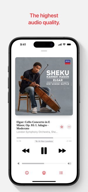 ‎Apple Music Classical Capture d'écran