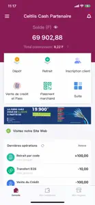 Partenaires celtiis cash screenshot #2 for iPhone