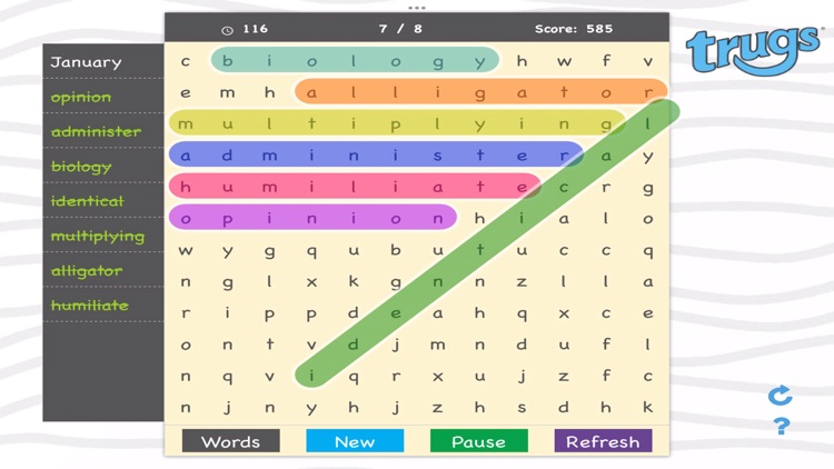 Trugs WordSearch 3 screenshot-3