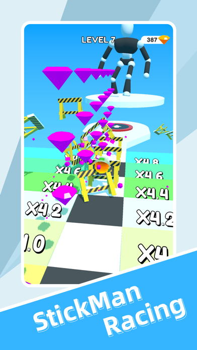StickMan Racing Go Screenshot