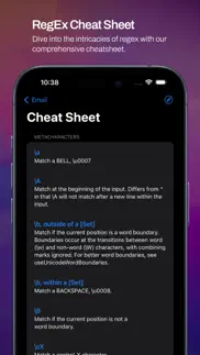 regex+ iphone screenshot 2