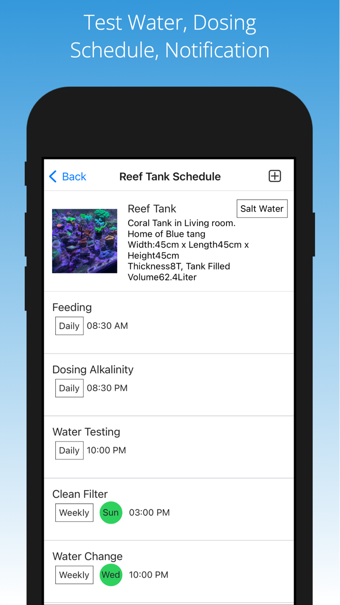 My Aquarium - Keeping Note